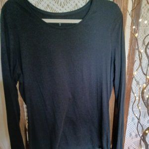 WOMENS  TOP ORGANIC PIMA COTTON GARNET HILL  XL LIGHTWEIGHT LAYERING T SHIRT